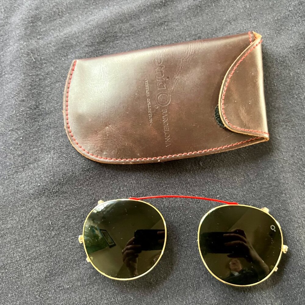|DISCOUNTED SHIP| RARE Etnia Barcelona JORDAAN Glasses + Clip-On Sunglasses Set - Picture 8 of 8